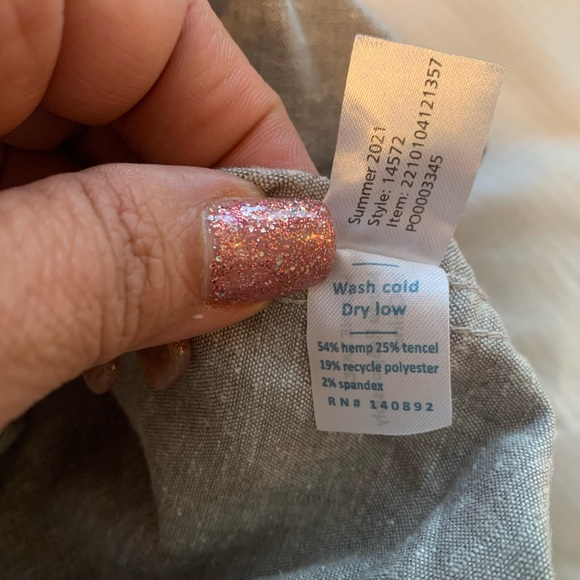 NWT Marine Layer Button Down Short Sleeve Shirt Heather Grey Men’s Size XXL - Picture 5 of 7